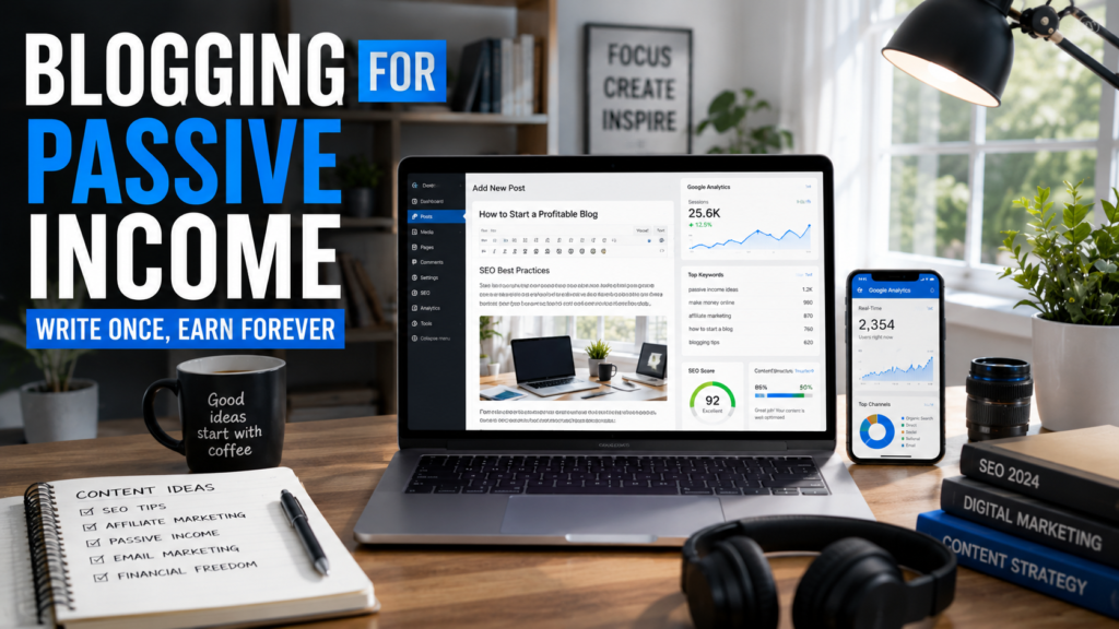 Blogging for Passive Income in 2026