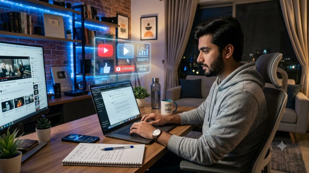 YouTube script writing with ChatGPT in Pakistan