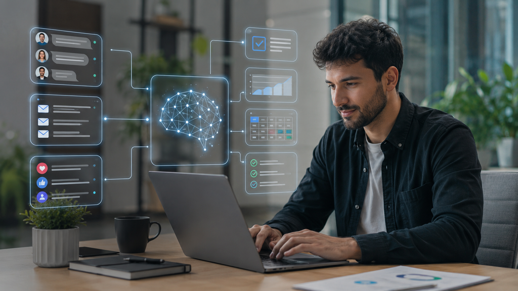AI automation for small business managing daily business tasks