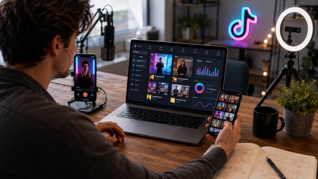 AI tools for TikTok social media content creators